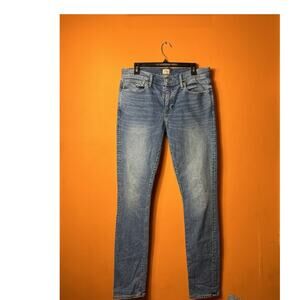 J. Crew Men's Straight Jeans - Light Blue